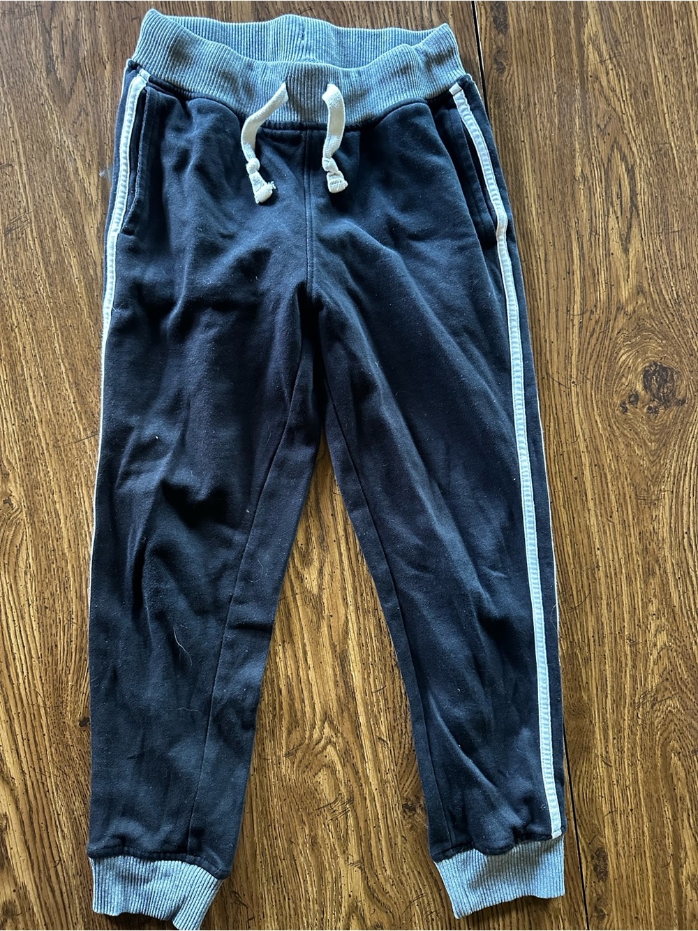 Place Navy Sweatpants with Light Gray Trim